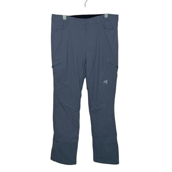 Eddie Bauer First ascent guide pro lined pants fleece gray Size 10 Womens - Picture 1 of 3